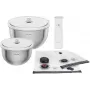 Food storage vacuum bowl set ZWILLING Fresh&Save Bowl Starter Set 9-piece stainless steel