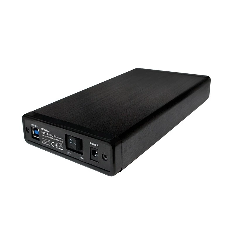 HDD enclosure LogiLink UA0284 Black 3.5 inch