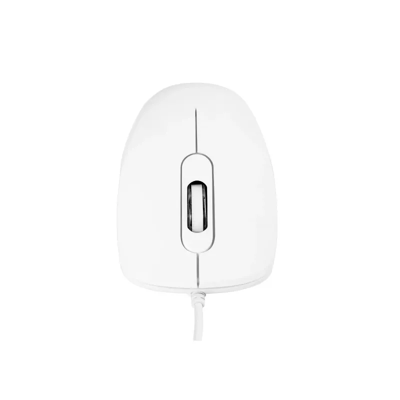 MODECOM M10 M-MC-0M10-200 Mouse (optisch, 1000 DPI, Weie Colour) (M-MC-0M10-200)