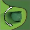 Sandbox Simba‑Dickie BIG 800056733, plastic, 1380×1380 mm, built‑in benches, green