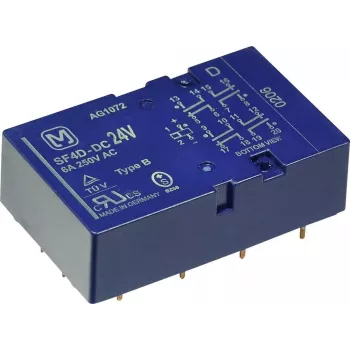 Panasonic PCB Relay 24 V/DC 6 A 4 Normally Open Contact, 4 Normally Closed Contact SF4D24 1 pc(s) (SF4D24)