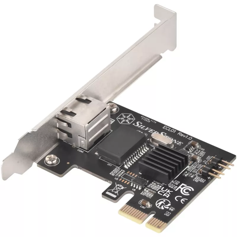 Silverstone ECL01, 2.5G Network Card, PCIe