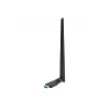 Internal WLAN card LANBERG NC-1200-WIE — Dual-band USB WLAN adapter, RTL8812BU, up to 1200 Mbit/s, external 2x2 antennas (5 dBi), black