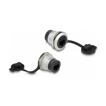 Network Cable DeLOCK RJ45 Cat.6A 1m Black