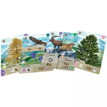Mischwald - Alpin, Card Game Expansion