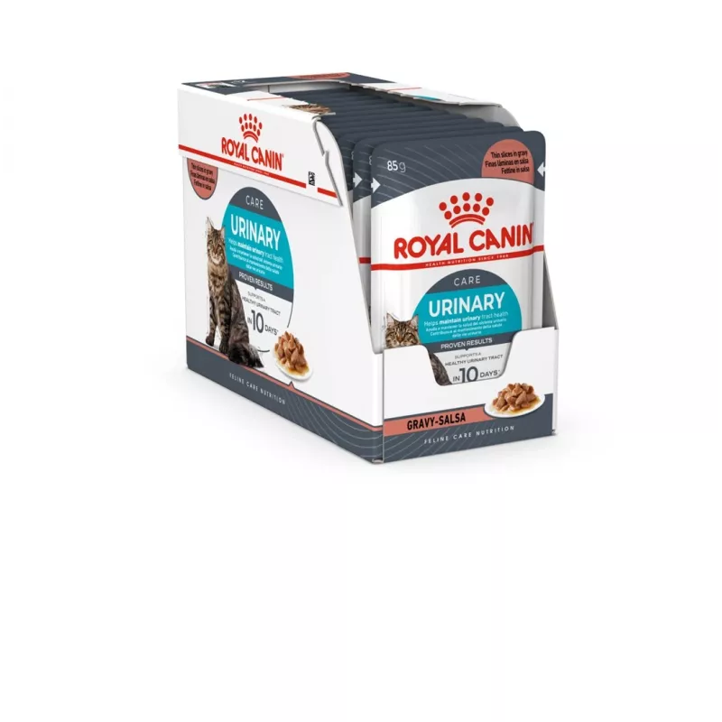 Wet cat food Royal Canin Urinary Care adult poultry 85 g sachet (12-pack)