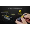 Headband flashlight Nitecore HU2000, 10 LEDs, USB-rechargeable lithium-ion, aluminum+polycarbonate, IP68 waterproof