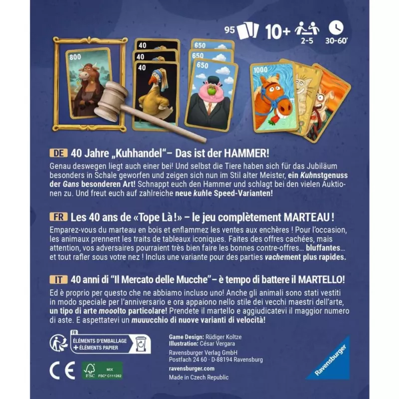 Kuhhandel 40 Jahre anniversary edition, Board Game