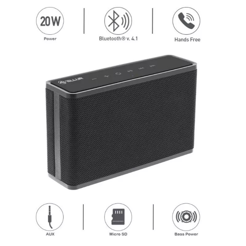 Portable Speaker Tellur Bluetooth Speaker Apollo black
