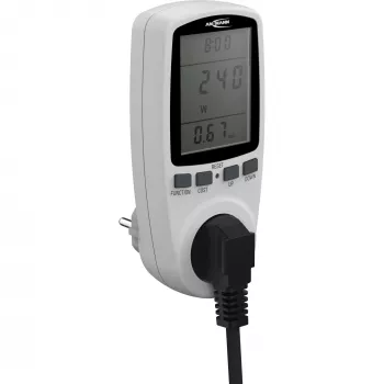 Energy cost meter ANSMANN APM2 120-0007 with LCD display