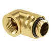 Adapter Barrow G1/4 inch 90° Rotatable Male to Female TDWT90-V2.5 Gold