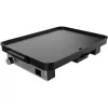 Table Grill Magnet 1800, Electric Grill Plate black/Silver, 1.800 Watt