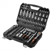 Socket wrenches 1/4, 1/2, set of 110 pcs, CrV