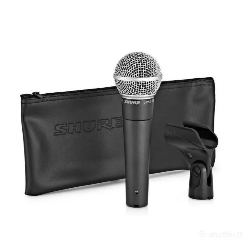 Shure SM58SE - dynamic, cardioid, vocal microphone with switch