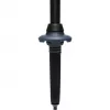 Trekking Poles Trail, Fitness Device black/olive green, 1 Pair, 100-140 cm