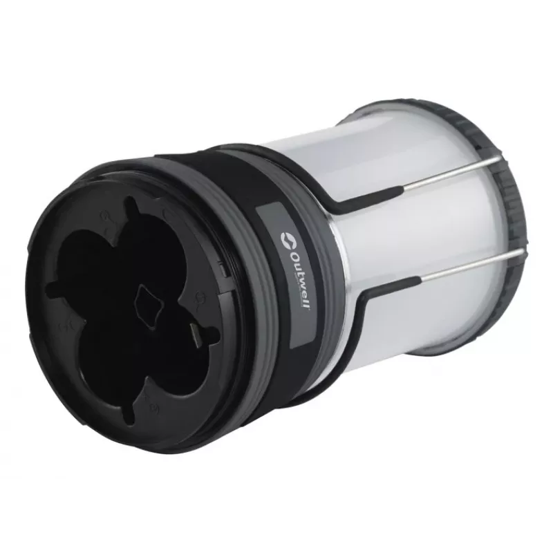 USB powered camping lantern Outwell Carnelian DC 1000, LED 1000 lm, 2700 K, Li‑Ion, ABS/Aluminium, 115×115×200 mm