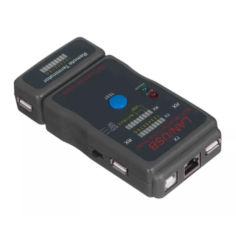 Cablexpert NCT-2 network cable tester Black