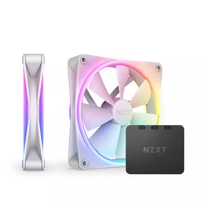 Fan NZXT F140 RGB DUO 14 cm White 500-1800 RPM 2 pcs