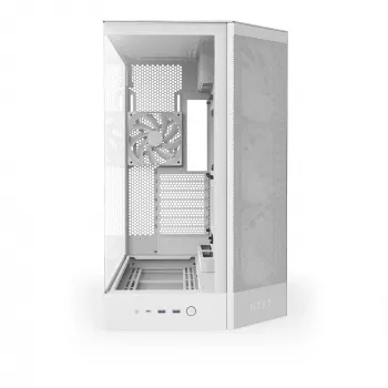PC case NZXT H9 Flow RGB Midi Tower White
