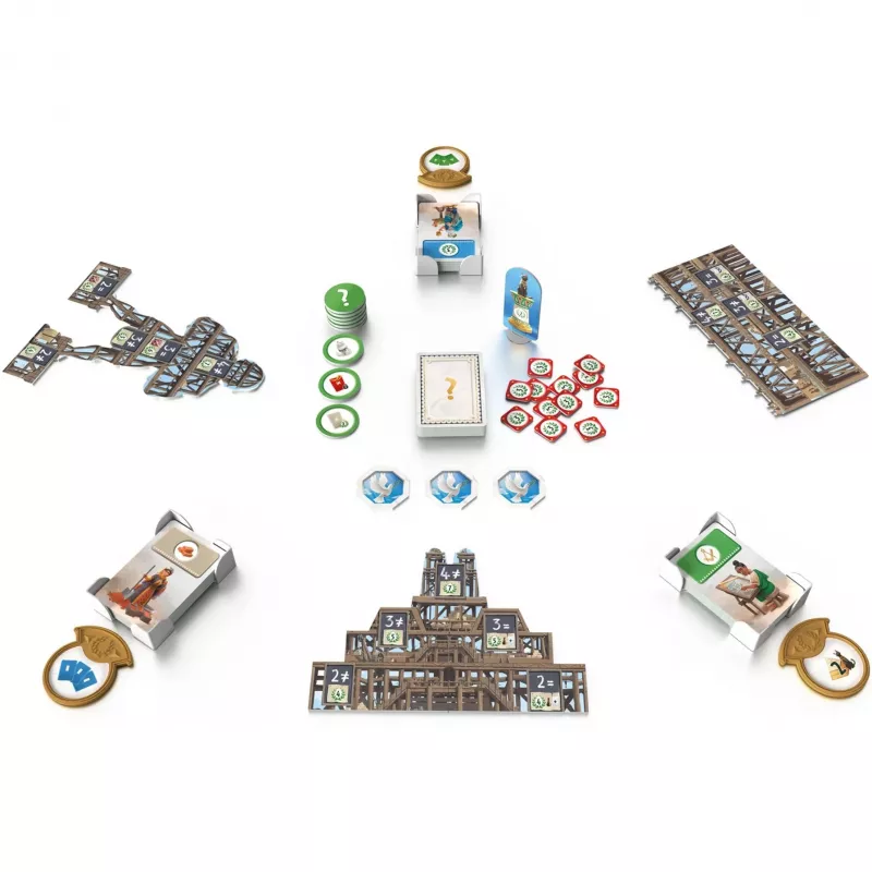 7 Wonders Architects - Medals, Board Game Expansion