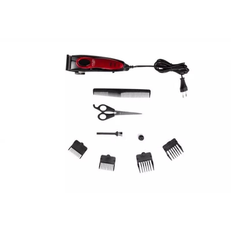 Adler AD 2825 hair trimmers/clipper Black, Red