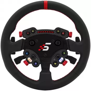 Simagic steering wheel hub/knob GT1 Pro (GTPRO-R K Leather) — leather cover, compatible with GT1 series
