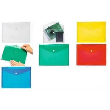 Document folder Herma 20050 A5 polypropylene (PP) with snap closure, 250 x 180 mm