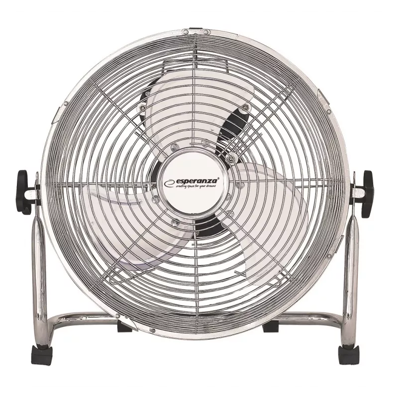 Table fan ESPERANZA EHF005 Scirocco 12 inch — 3 speeds, 36 cm diameter, chrome, 50 W