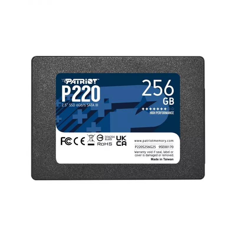 SSD Drive Patriot P220 256GB 2.5inch SATA III