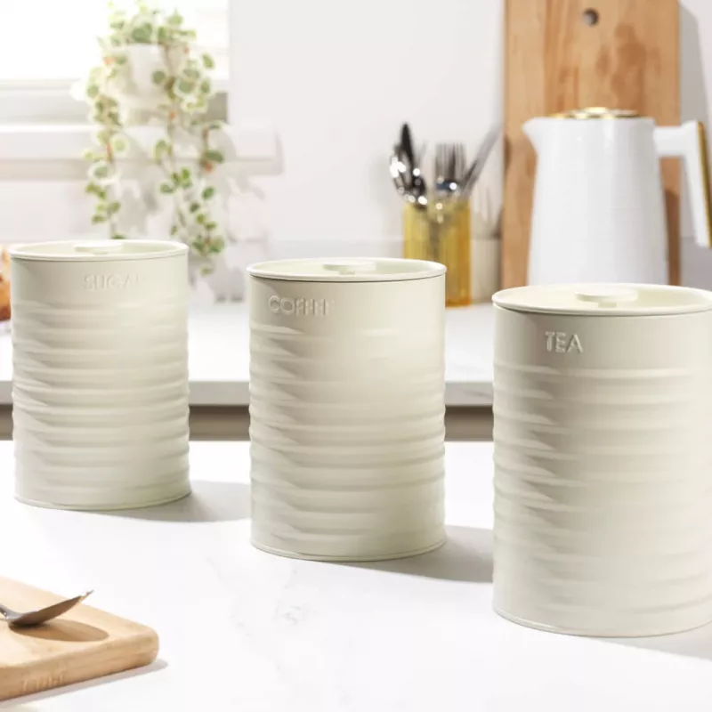 Countertop canister set Russell Hobbs RH03268CEU7 3-piece, countertop storage jars