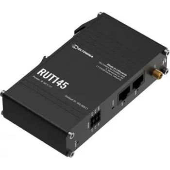 Router TELTONIKA RUT145 with RS485 interface, cellular connectivity and industrial I/O