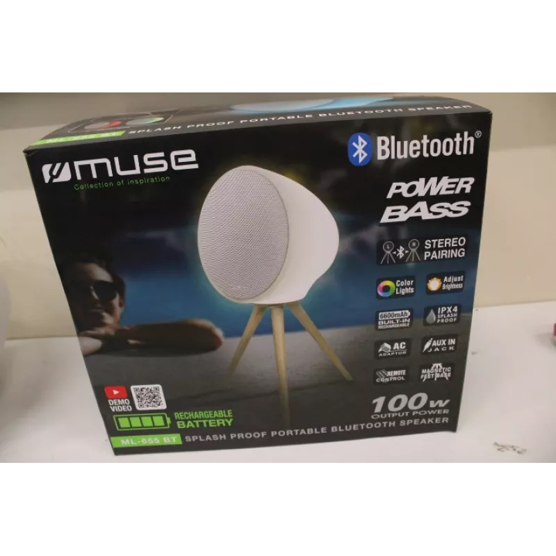 SALE OUT. Muse Portable Bluetooth Speaker ML-655 BT