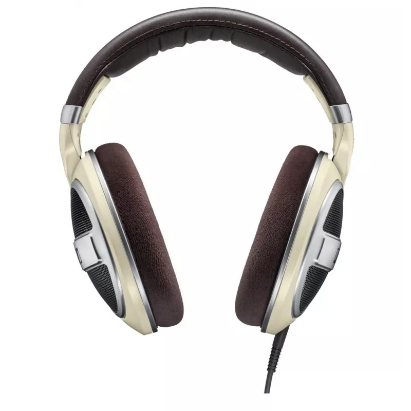 Headphones Sennheiser HD 599 — wired circumaural, 50 Ω, 12–38500 Hz, 1.2 m cable, ivory