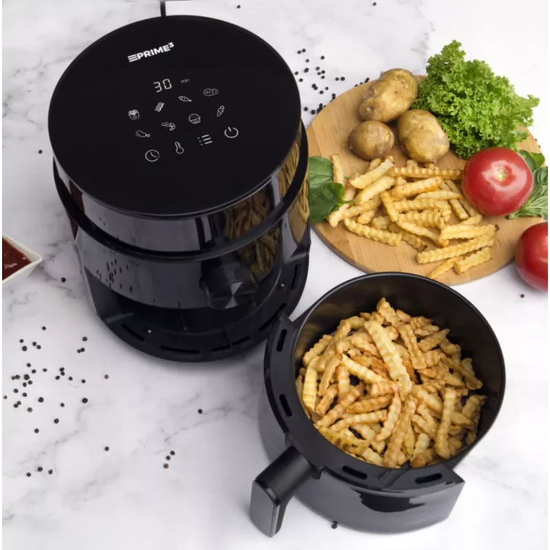 Air fryer PRIME3 SAF31 ? 2.5 L, 1200 W, hot-air no-fat fryer, black