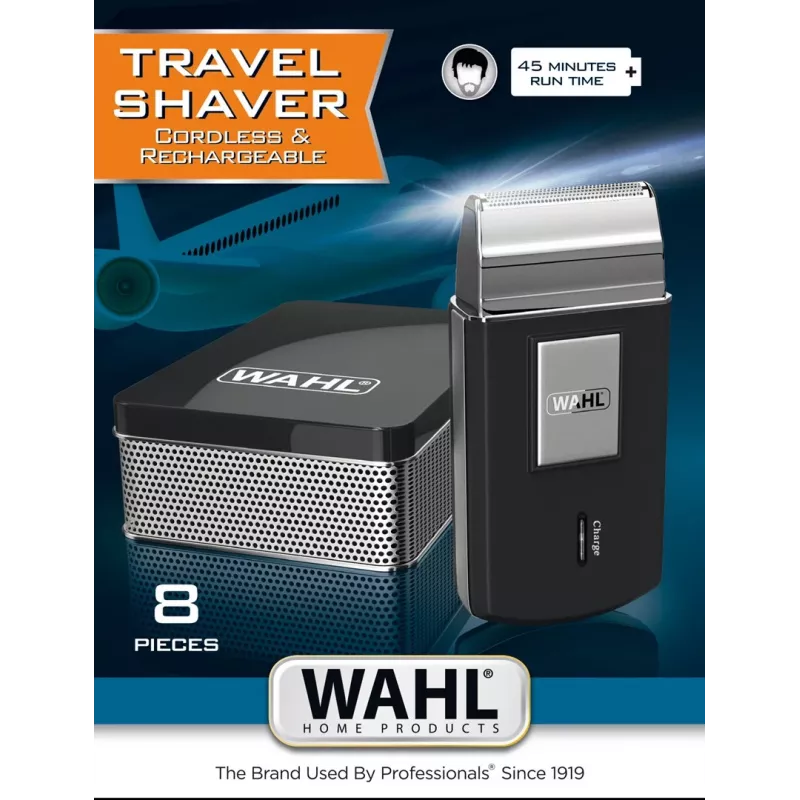 Wahl 3615-1016 men's shaver Foil shaver Trimmer Black, Silver