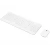 Full-size mechanical keyboard and mouse set Lenovo GX30W75336 — USB + Bluetooth, QWERTY, white
