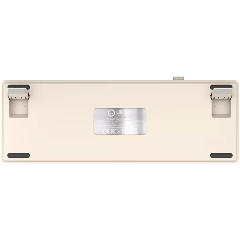 Wireless Mechanical Gaming Keyboard LORGAR KBP70MW 65% Layout Beige