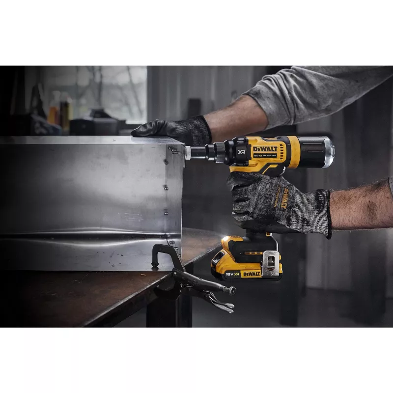 DeWALT DCF403NT-XJ power rivet tool Black, Yellow 2.4,3.2,4,4.8 mm 10000 kN