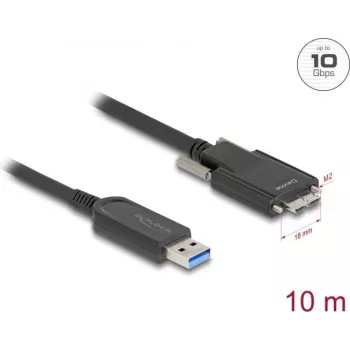 Active Optical Cable DeLOCK 83213 USB 10 Gbps Type-A to Micro-B 10 m