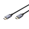 UNITEK C1628GY01-1.5M DisplayPort cable Black, Grey