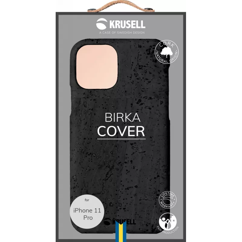 Cover Krusell Birka iPhone 11 Pro 14.7 cm (5.8 inch) Black