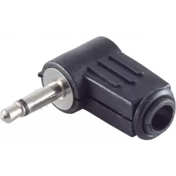 Mono 3.5mm Right Angle Plug ShiverPeaks 51100-W - 3.5 mm mono right-angle audio connector