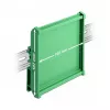 Board Holder DeLOCK 107 mm for DIN Rail 10 cm long