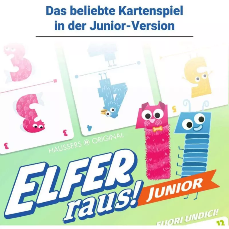 Elfer raus Junior, Card Game