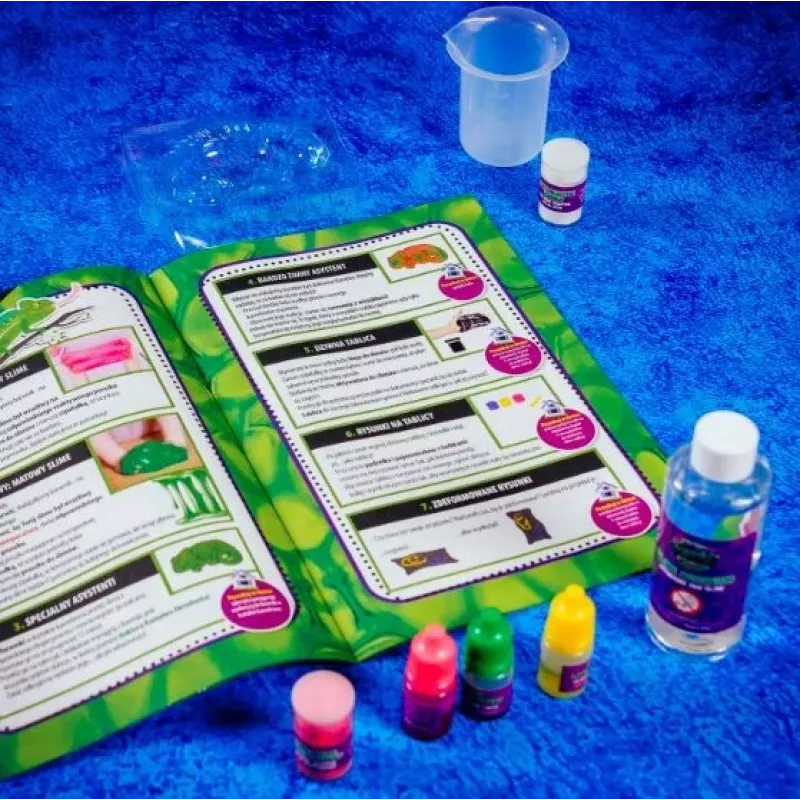 Liscianigiochi Science Kit Crazy Science Slime Chameleon 304-PL89246 – educational slime experiment set