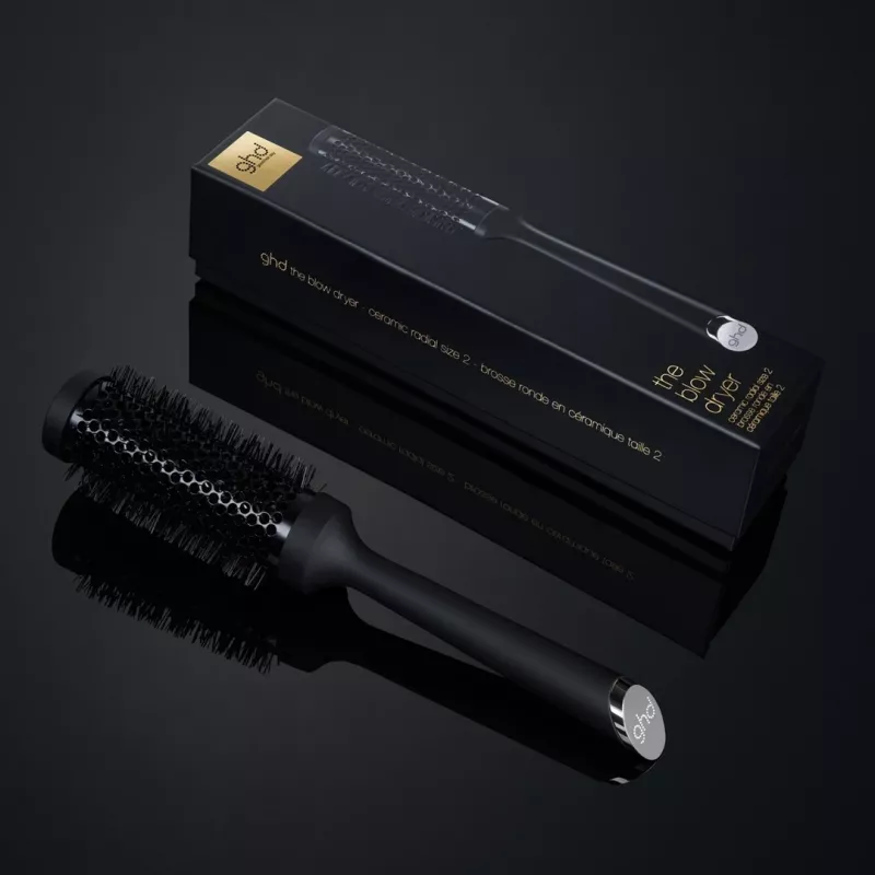 GHD Round Hair Brush Black