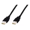 Assmann USB connection cable. type A M/M. 3.0m. USB 2.0 compatible. UL. bl (AK-300100-030-S)