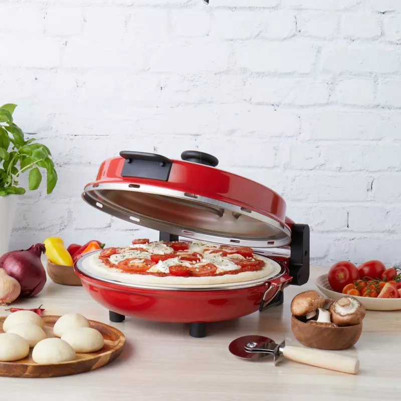 Pizza maker Petra PT5666VDE Bella Pizza 1200W non-stick surface, countertop pizza oven