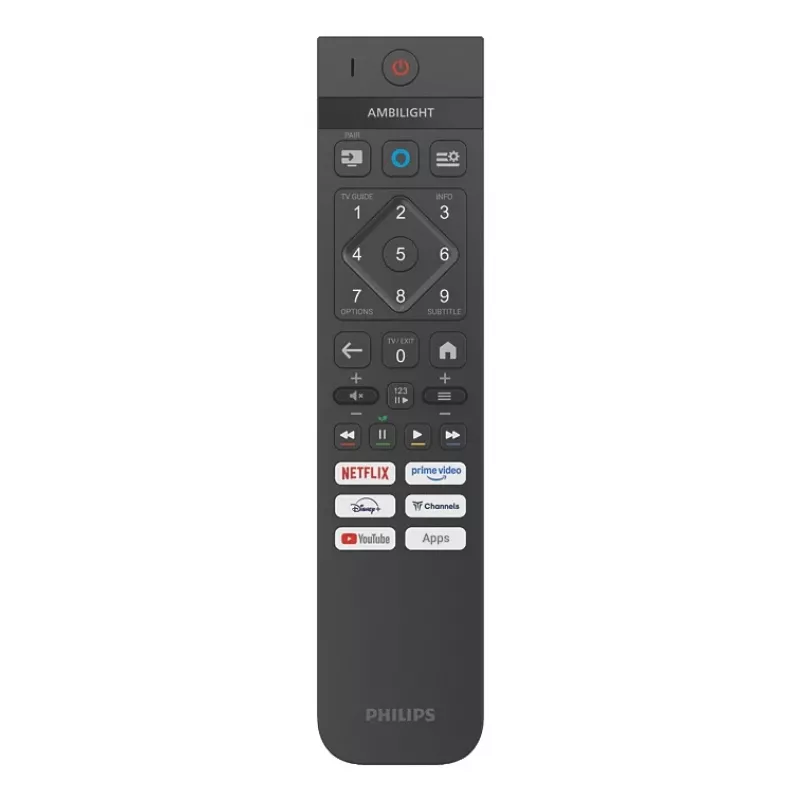 Philips 77OLED770 77-Inch 4K OLED Smart Ambilight TV with Titan OS, Dolby Vision & Atmos, HDR10+ Adaptive, 20W 2.0 Audio, Wi-Fi 5, Bluetooth 5.2, Black