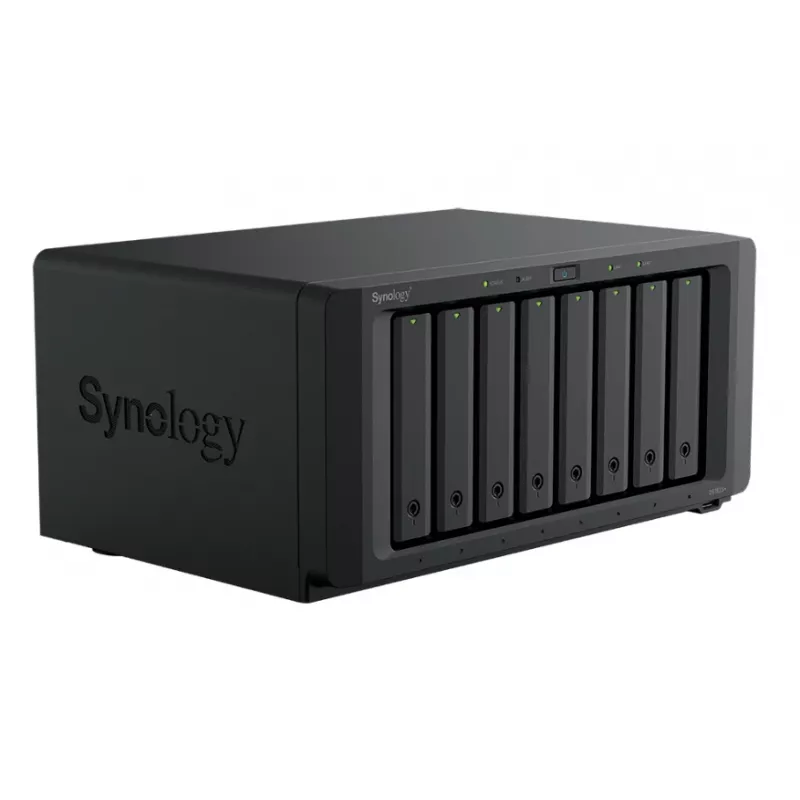 Synology DiskStation DS1825+ NAS/storage server Ryzen Embedded V1500B 8 GB DDR4 0 TB Black